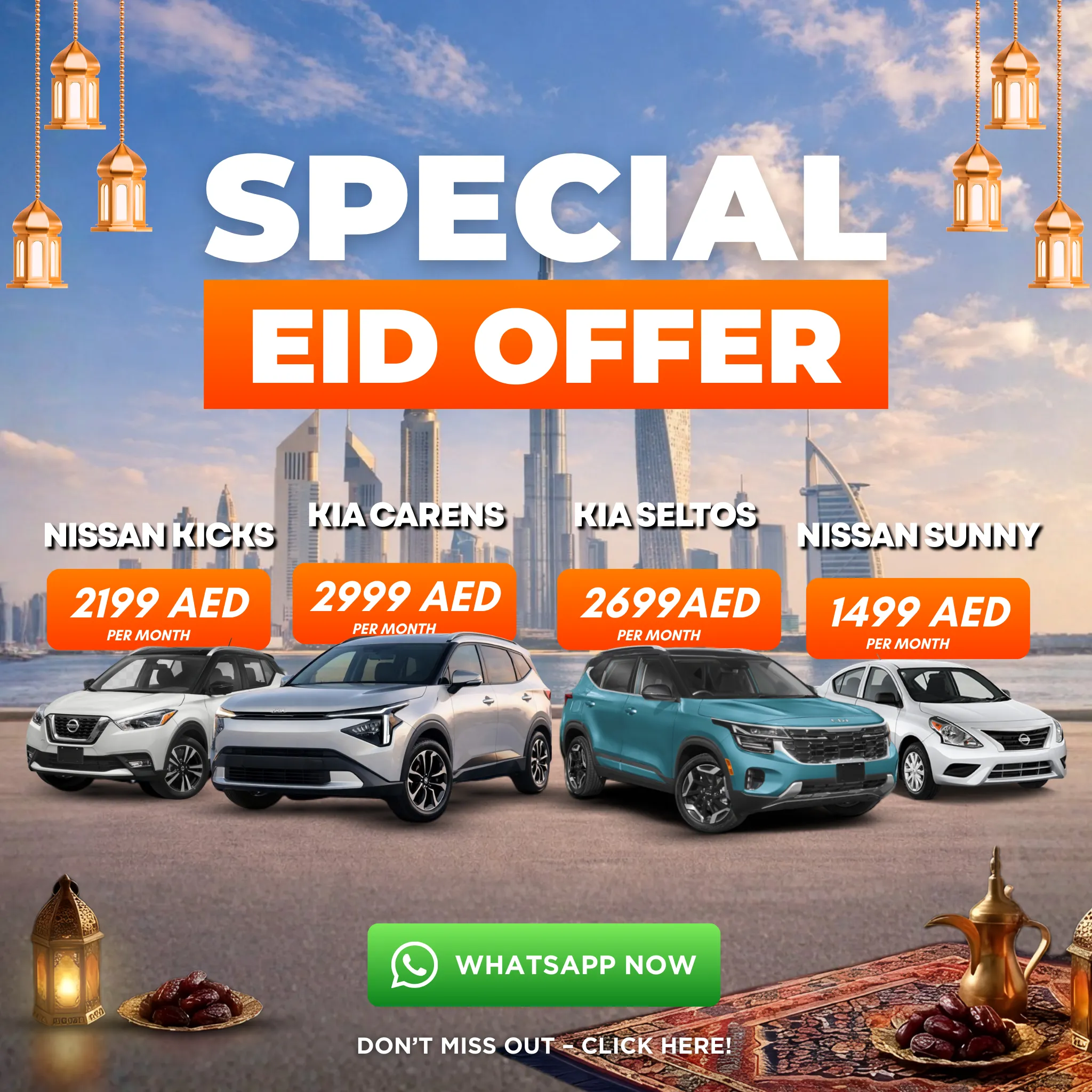 Monthly Car Offer
